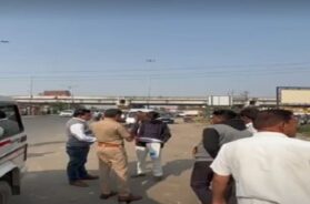 Barada, traffic police drive