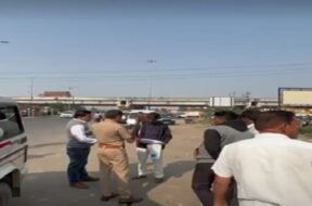 Barada, traffic police drive