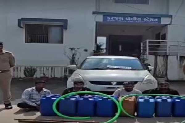 હાઈવે પર પાર્ક કરેલા વાહનોમાંથી પેટ્રોલ અને ડીઝલની ચોરી કરતી ગેન્ગ પકડાઈ
