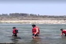 Drowning in the river