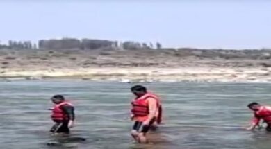 Drowning in the river