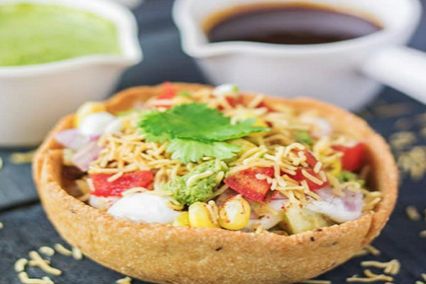 સાંજની નાની ભૂખ માટે સ્વાદિષ્ટ વિકલ્પ: બેસન કટોરી ચાટની ઘરગથ્થું રેસીપી લોકપ્રિય