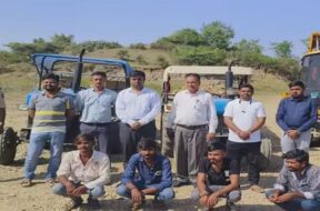 Illegal mining, chotila