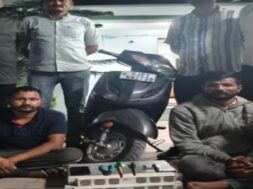 Mobile tower card theft