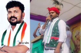 અનંત પટેલ – ચૈતર વસાવા – નેત્રંગ રેલી