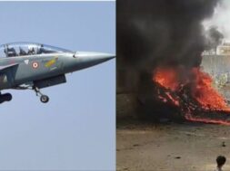 Tejas crashes in Dubai
