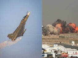 Tejas crashes in Dubai air show