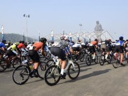 Statue of unity, cycle marathon