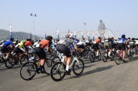 Statue of unity, cycle marathon