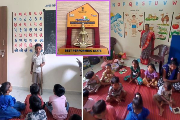 Gujarat wins first place in pm janman