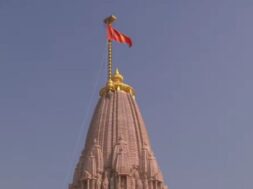 શ્રીરામ મંદિર ઉપર ધ્વજારોહણ