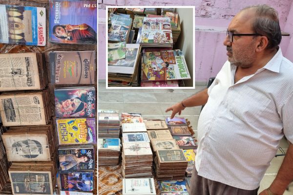 Naresh Dudani Magazines collections picture by Alkesh Patel