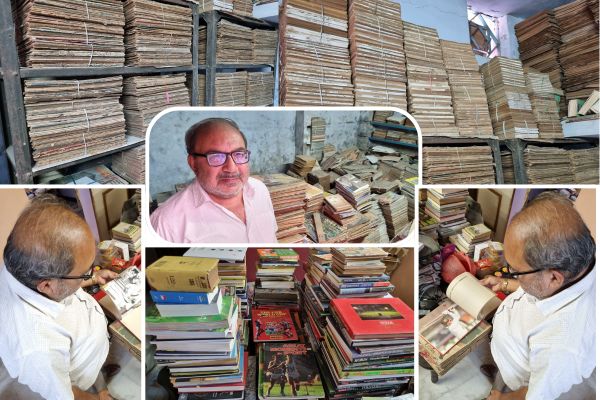 Naresh Dudani Magazines collections picture by Alkesh Patel