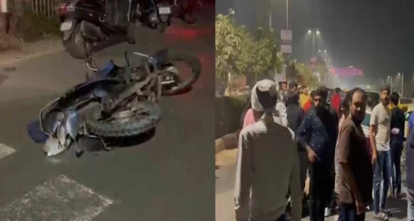 અમદાવાદના સિંધુભવન રોડ પર કારચાલકનો કહેર, 2 હોમગાર્ડ સહિત 5 લોકો અડફેટે લીધા