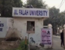 al falah uni. delhi blast