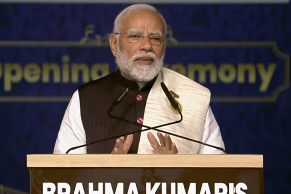 પ્રધાનમંત્રી મોદીએ બ્રહ્માકુમારીઓને વૈશ્વિક શાંતિ શિલ્પી તરીકે બિરદાવ્યા