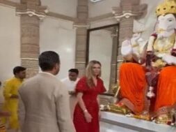 trump’s son had darshan of ganesha