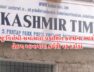 raid on newspaper in jammu