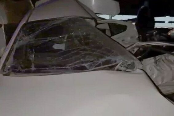 Accident, gadhada road