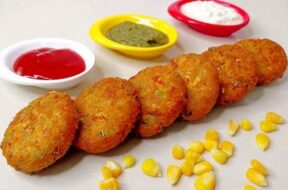 Aloo Corn Cutlets