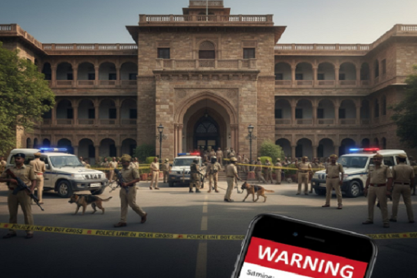 બાડમેર કલેક્ટર કચેરીને બોમ્બથી ઉડાવી દેવાની ધમકી મળી, તંત્ર દોડતુ થયું