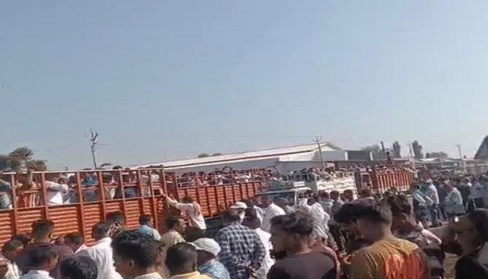 ભાવનગરના અલંગ અને મણાર વિસ્તારમાં દબાણો હટાવાય તે પહેલા કરાયો વિરોધ