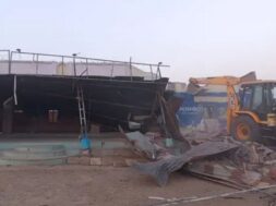 Chotila highway, pressure removed