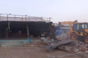 Chotila highway, pressure removed