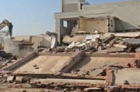 Demolition, kamal lake, AHD