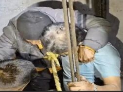 Elderly man trapped in the elevator rescued