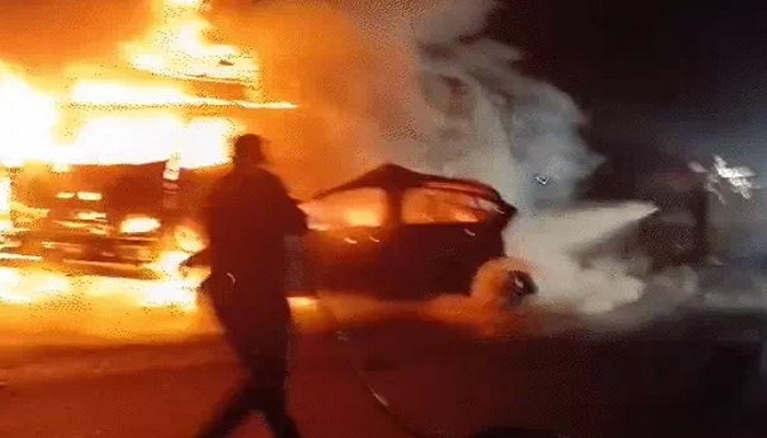 કચ્છમાં ભચાઉ હાઈવે પર ચાર વાહનો વચ્ચે ગોઝારો અકસ્માત, બેના મોત