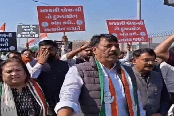 Gujarat Congress padayatra