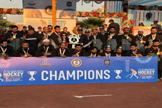 Hockey champion, Rajkot