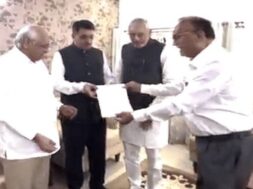 Jetha bharwad resing as deputy speaker