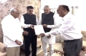 Jetha bharwad resing as deputy speaker