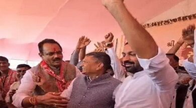 Khodal dham. honoring ministers