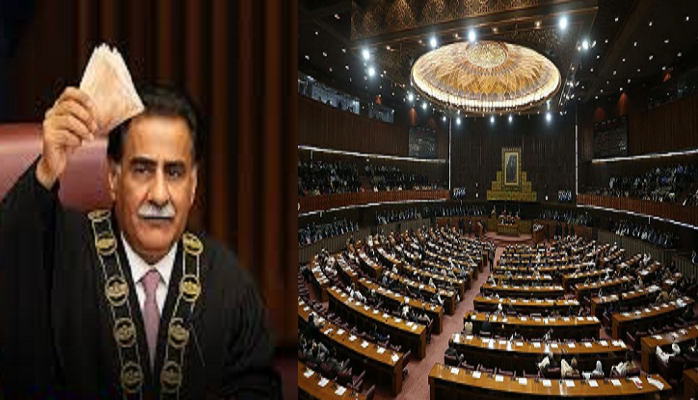 પાકિસ્તાની સંસદમાં પૈસાની મારમારી: જમીન પર પડેલા પૈસા લેવા 12 સાંસદોએ કર્યો દાવો