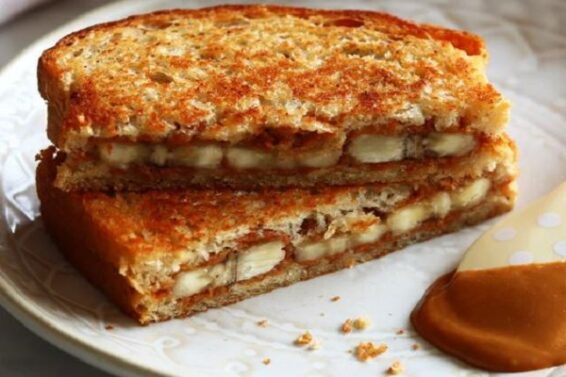 Peanut Butter-Banana Sandwiches