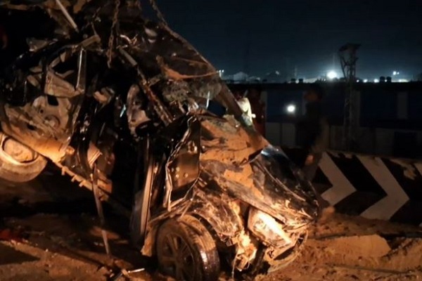 રાજસ્થાનના બુંદી જિલ્લામાં માર્ગ અકસ્માતમાં ચાર લોકોના મોત