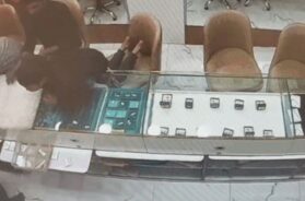 Theft in a jewelry shop