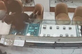 Theft in a jewelry shop