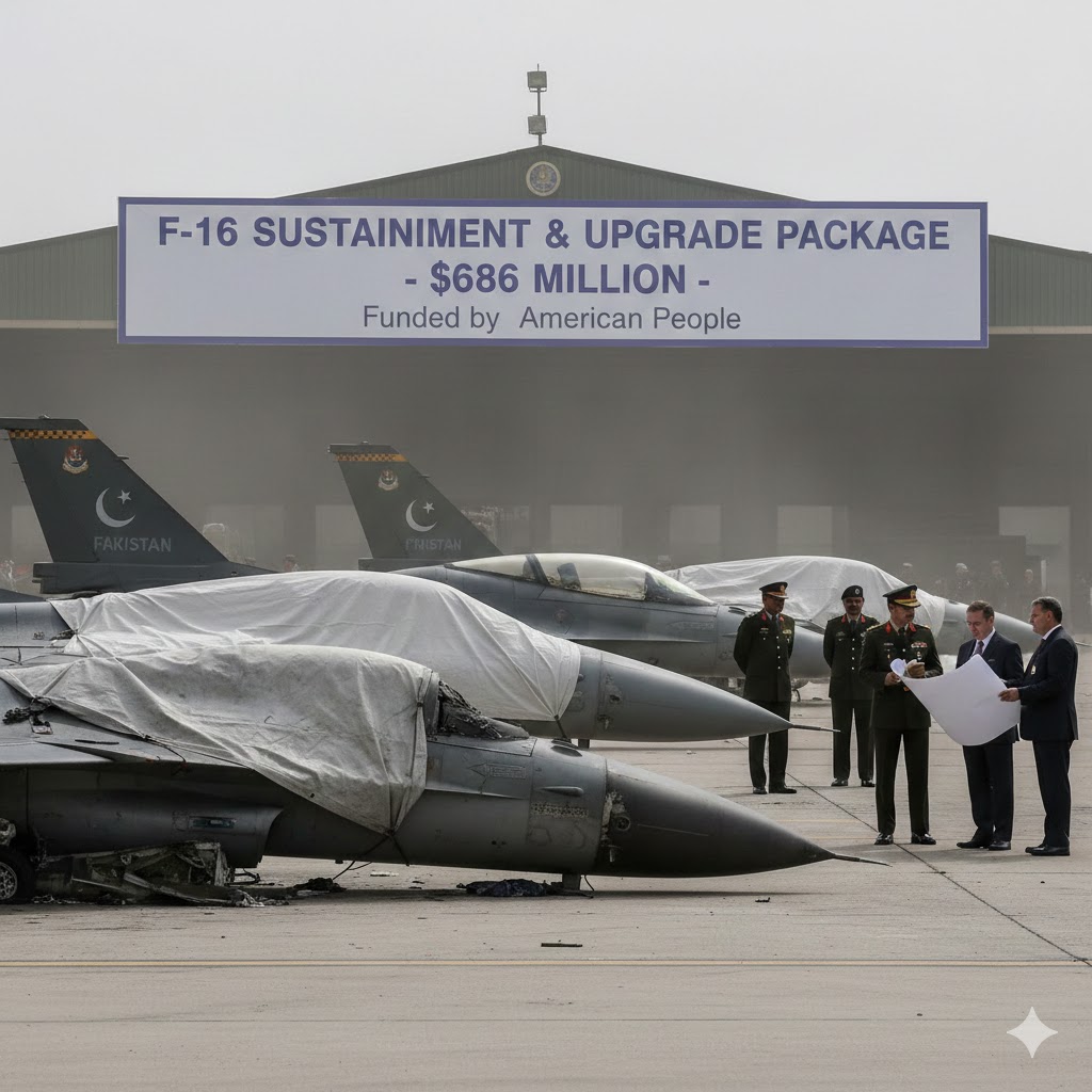 ઓપરેશન સિંદૂરમાં પાકિસ્તાની F-16 વિમાનોને થઈ હતી ક્ષતિ, અમેરિકાએ પેકેજ જાહેર કર્યું