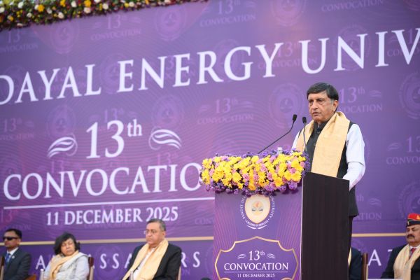 PDEU convocation 2025