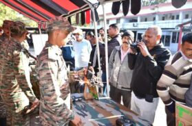 Drone awareness program organized by Golden Katar Division for veterans in Gandhinagar