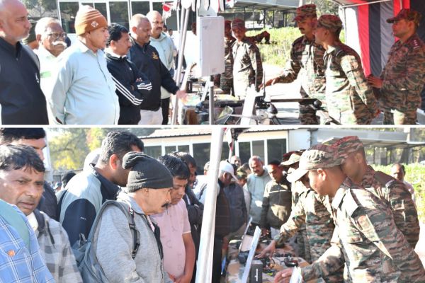 Drone awareness program organized by Golden Katar Division for veterans in Gandhinagar