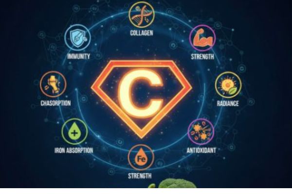 વિટામિન C માત્ર પોષક તત્વ નહીં, શરીરનો સુપરહિરો