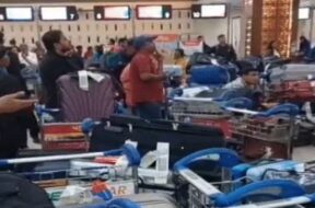 airport. flight cancellation