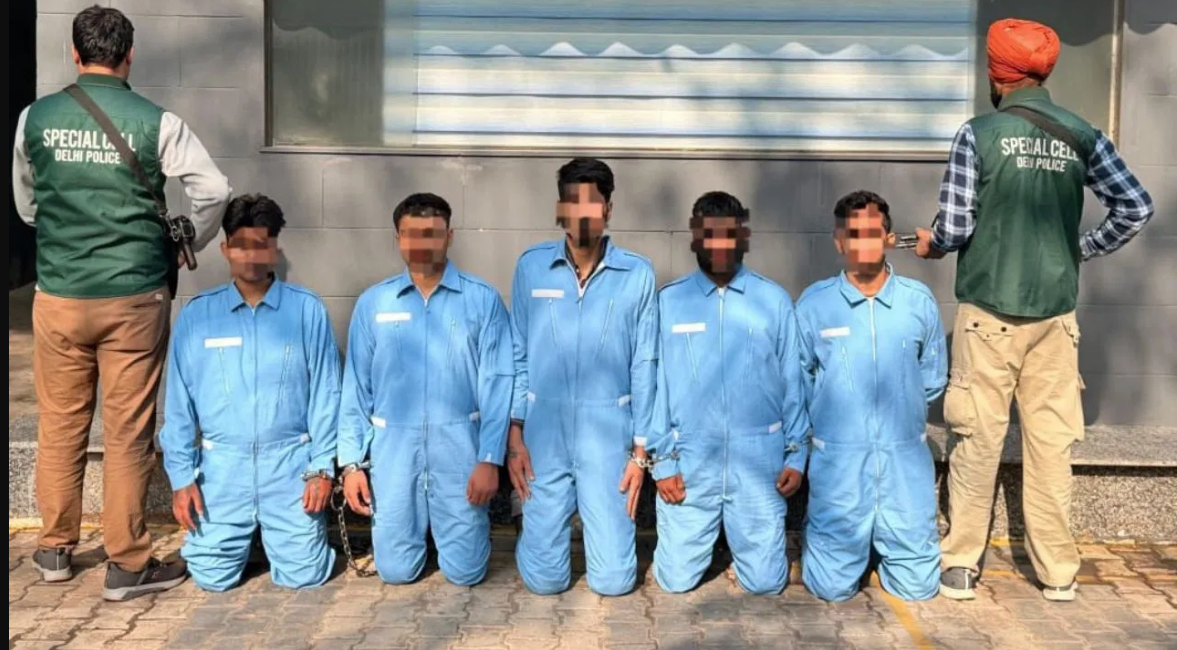 લોરેન્સ બિશ્નોઈ અને હેરી બોક્સર ગેંગના 5 શાર્પ શૂટર્સ દિલ્હીથી ઝડપાયા
