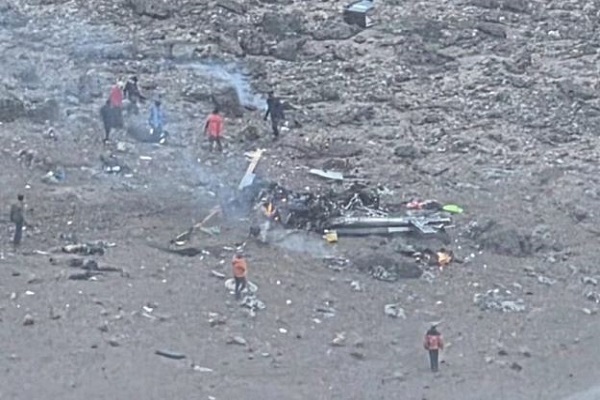 તાન્ઝાનિયામાં કિલીમંજારો પર્વત પર હેલિકોપ્ટર ક્રેશ, પાંચ લોકોના મોત