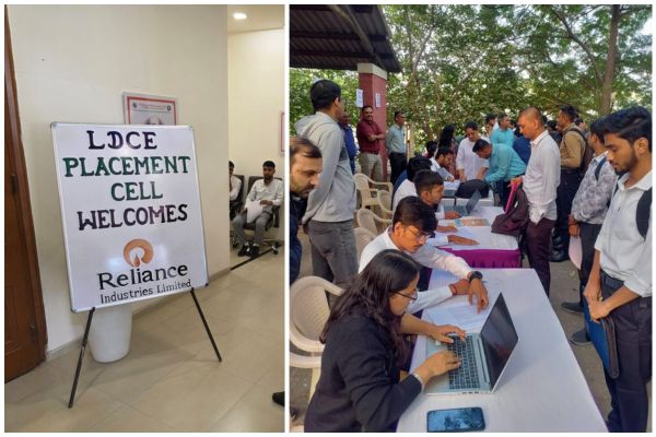 રિલાયન્સ ઈન્ડસ્ટ્રીઝની વિશેષ પ્લેસમેન્ટ ડ્રાઇવ